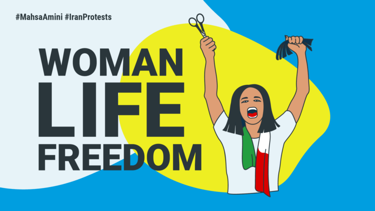 Cover image for the post: Arise! Not only in Berlin, but worldwide. The people of Iran need our support!
