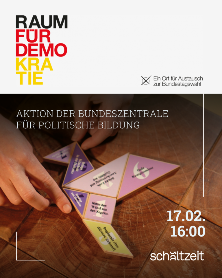 Veranstaltungsbild: Raum für Demokratie