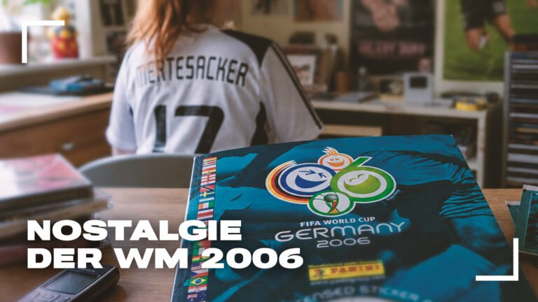 Was denkt eine Zukunftsforscherin heute zur Nostalgie der WM 2006?. Dieses Bild wurde teilweise mit KI verändert.