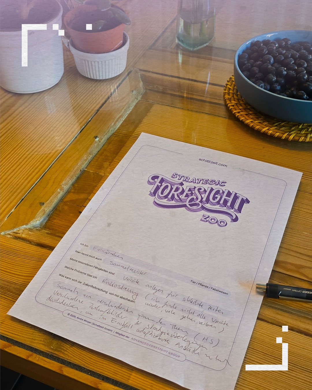 Futures Games Workshop bei Schaltzeit