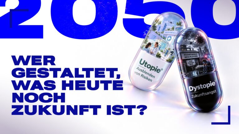 Titelbild zum Beitrag: Versorgung 2050: Wer gestaltet, was heute noch Zukunft ist?. An der Erstellung war KI beteiligt.
