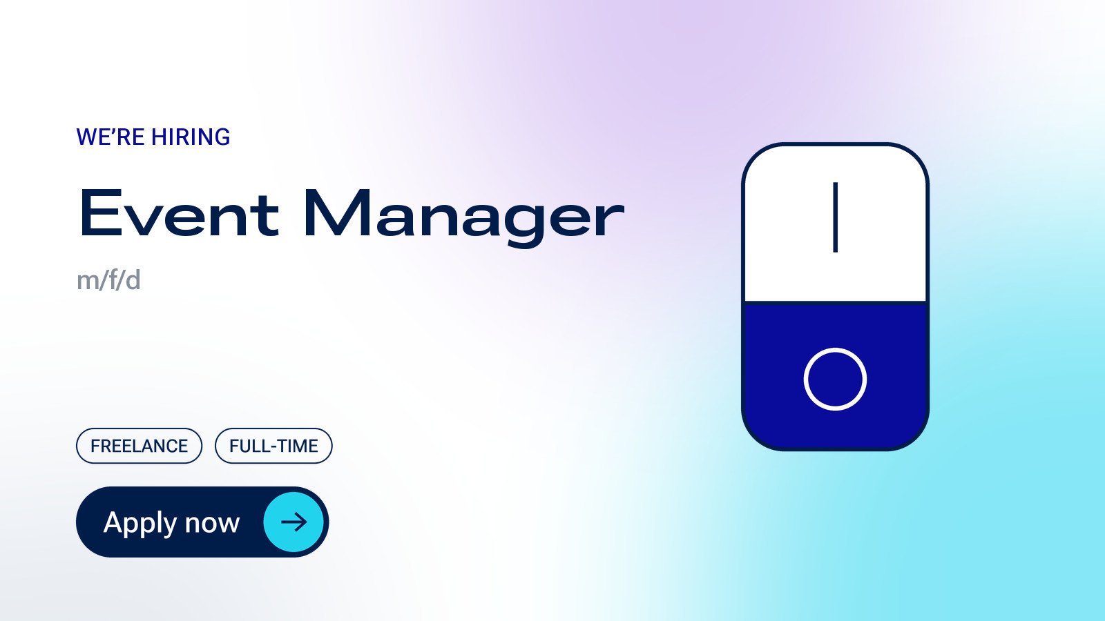 Job posting: Event Manager